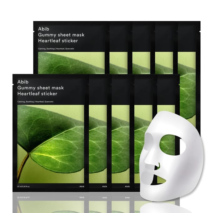 [Abib] Gummy Sheet Mask Hartblad Sticker 27ml*10EA beige