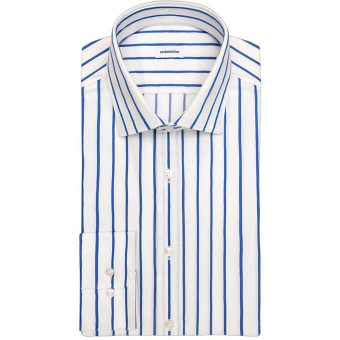 Seidensticker New Kent Slim Fit Overhemd - Maat S