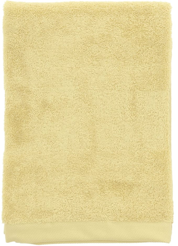 Södahl organic Comfort Handdoek 70 x 140 cm Yellow