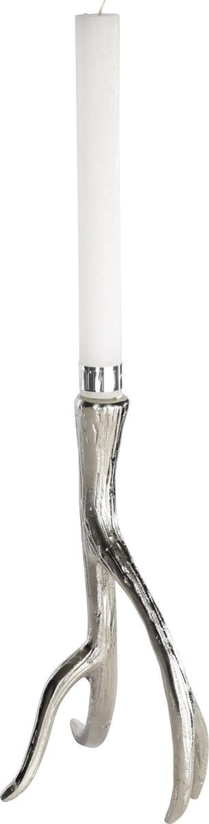 PTMD Alu rough candleholder horns high s
