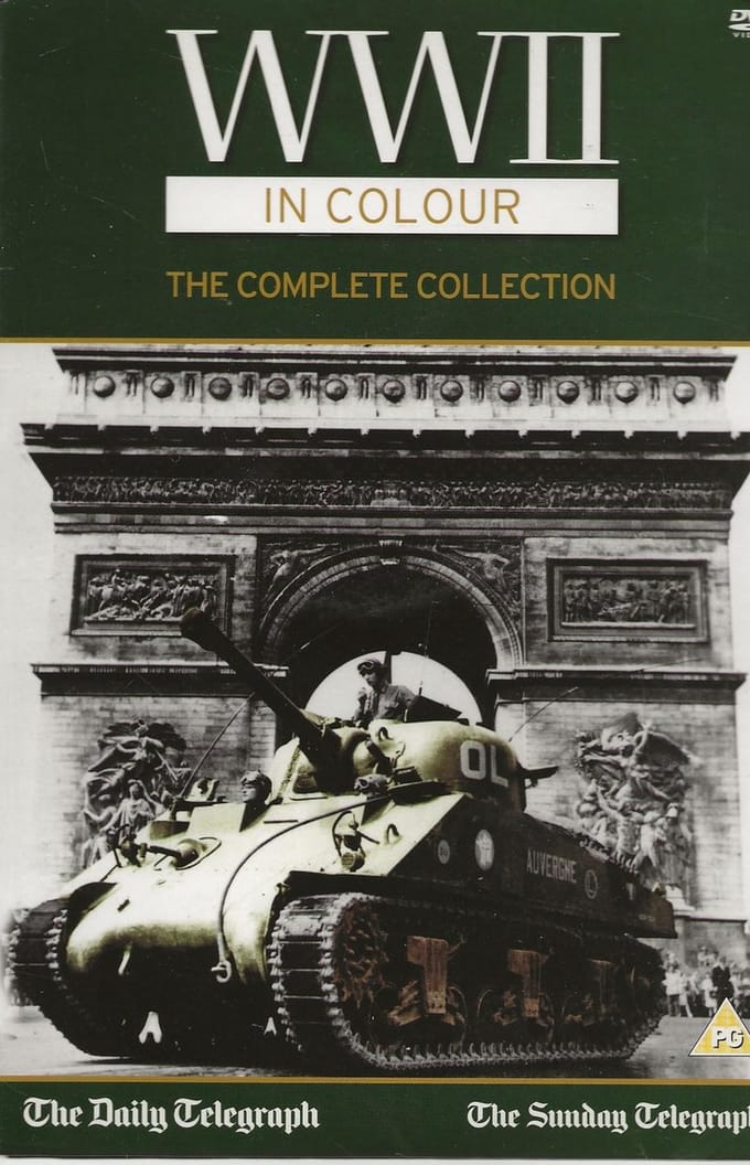 WWII / WORLD WAR II in colour 7 DVD IMPORT