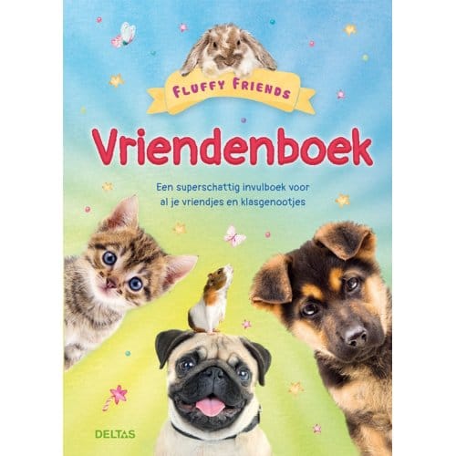 Deltas Fluffy Friends vriendenboek Vriendenboekjes