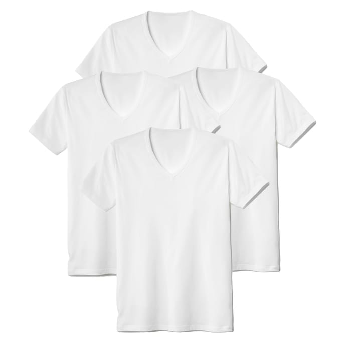 CALIDA T-shirt MEN T-Shirt 2PACK Benefit Verpakking van 4