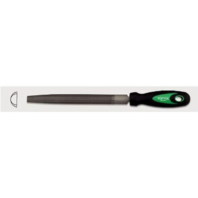 Vijl TOPTUL 200mm, halbrond
