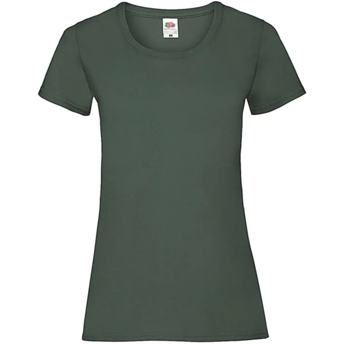 Dames-T-shirt Fruit of the Loom Valueweight