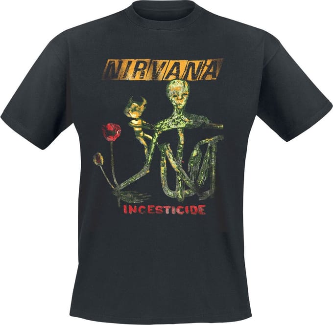Nirvana Reformant Incesticide Heren T-shirt - zwart - XXL
