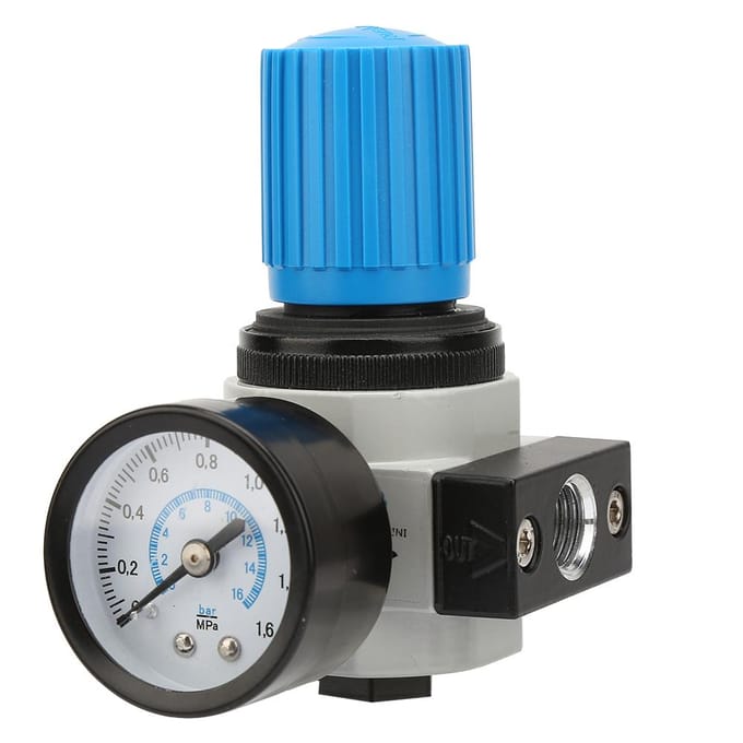 LR14MINI 16bar 16KG Luchtregeling Compressor Manometer Ontlastregelaar Ventiel G14