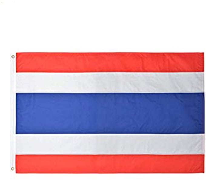 Thaise Vlag - Vlag van Thailand - Trairanga - Triarong - 150/90CM - Polyester - CHPN