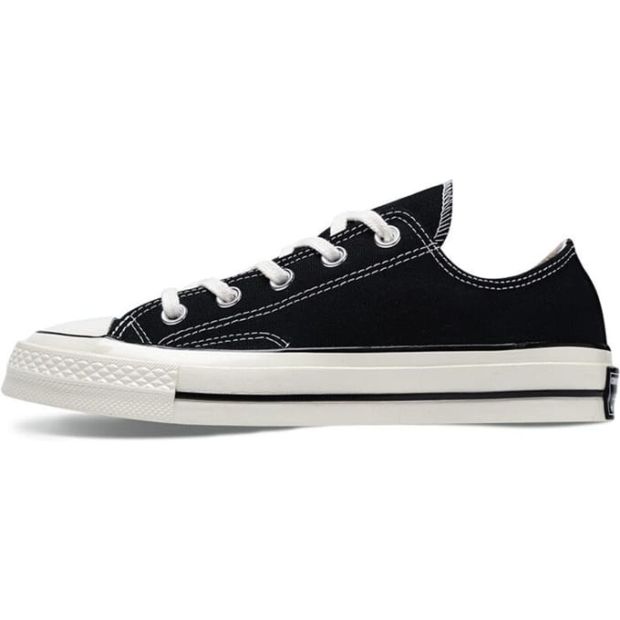 Converse Chuck 70 Low Zwart Unisex Sneakers Egret 162058C 36.5 black