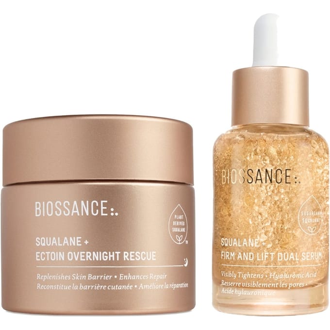 Biossance Hydraterende verzorging Squalan + Ectoin Overnight Rescue Nachtcrème Dames 50 ml