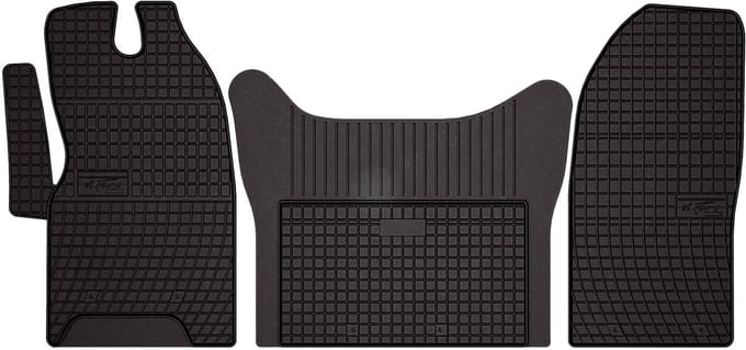 Wielganizator SolidPRO - Rubberen Automatten - Iveco Daily VI - Zwart - Perfecte Pasvorm