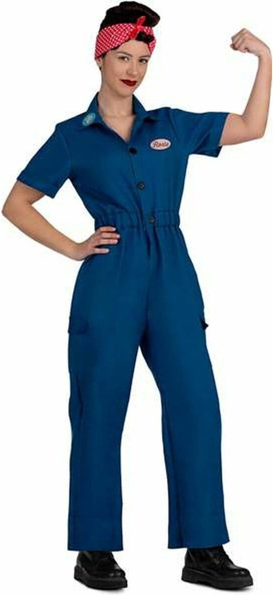 Rosie The Riveter Kostuum - Maat M