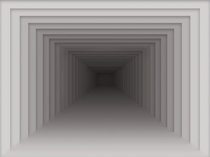 Fotobehang - Oneindigheid.