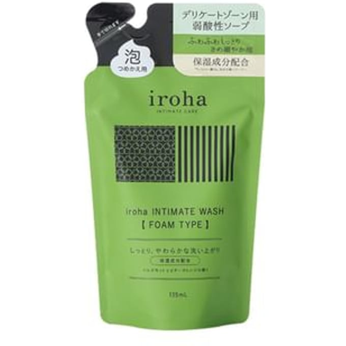 iroha INTIMATE CARE - Intimate Wash Foam Type Bergamot and Bitter Orange Refill 135ml