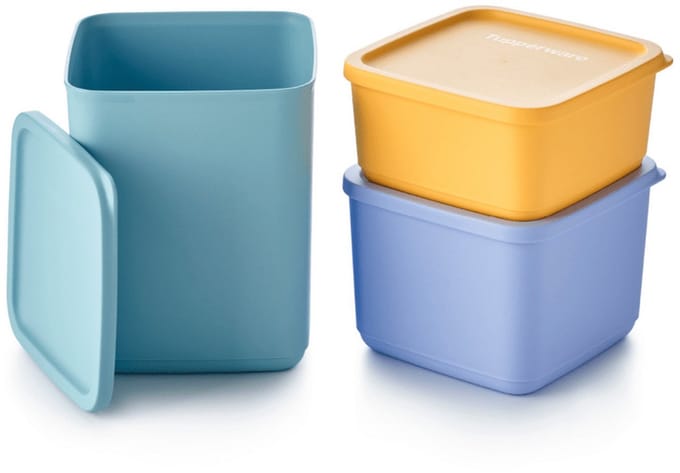Tupperware Cubix Set, 3 delig