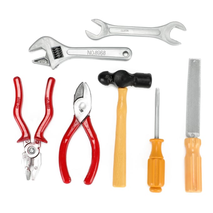 Toi-Toys Power Tools Tool Set in Bag 7 pcs.