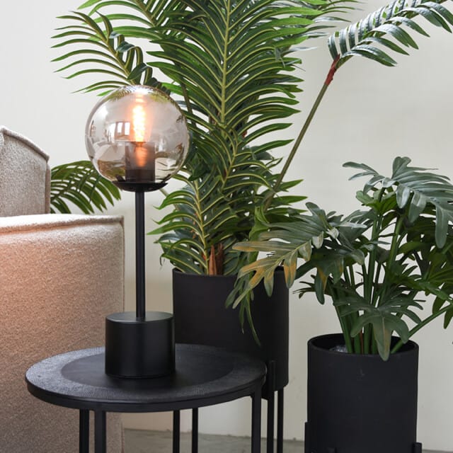 LABEL51 - Tafellamp Fumo - Smoke - 15x15x41cm