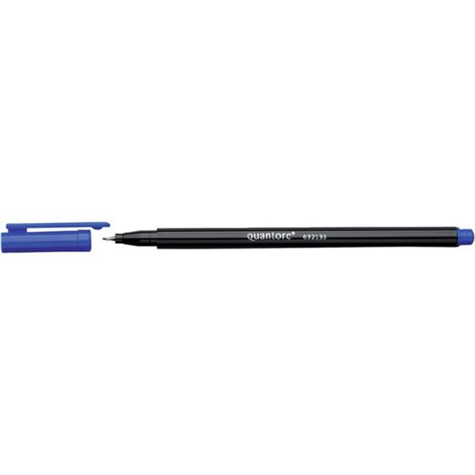 Fineliner Quantore blauw 0.4mm | 10 stuks