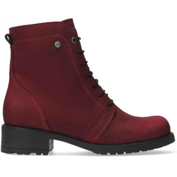 Wolky Dames Laarzen 02475 Quinta F2F Rood