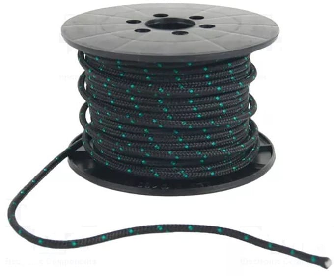 Polypropyleen Touw – 4 mm – 25 m – Zwart
