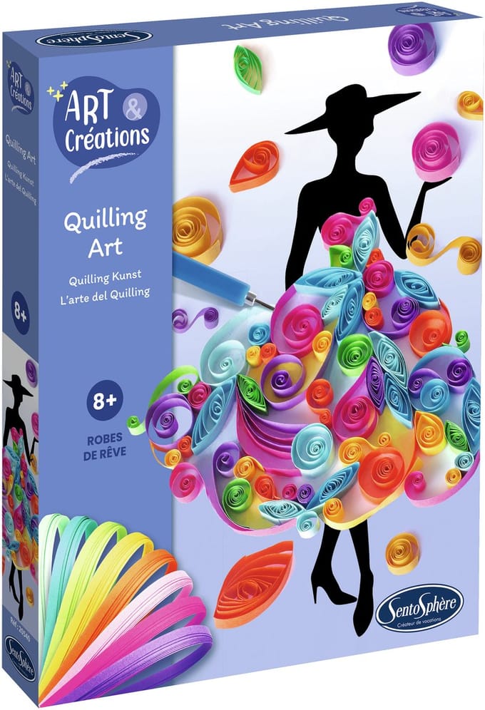 Sentosphère quilling knutselset droomjurken papierkunst creatief.