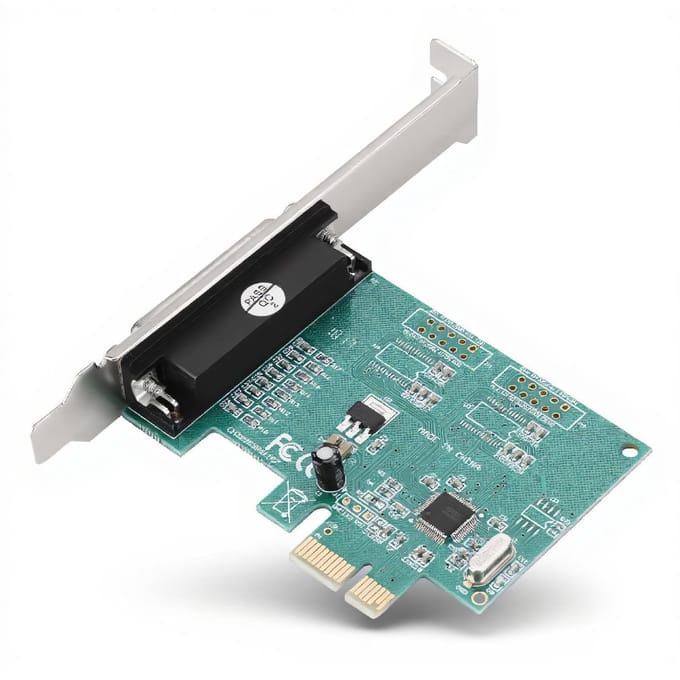 Shopcentral - Pci-E Parallel Port Adapter - Printer Connector - 25/s