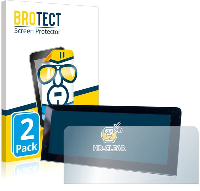 BROTECT - Screenprotector voor MG 4 - Folie Beschermfolie transparant 2 Stuks