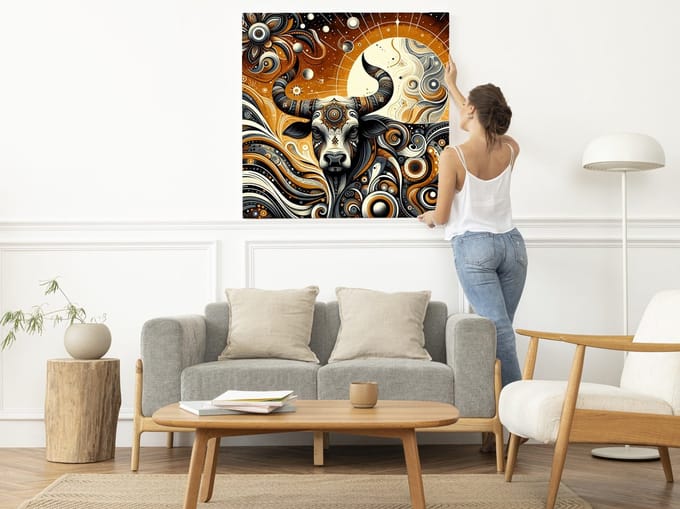 Kunstprint | Wanddecoratie | Canvas | 100 × 100 cm