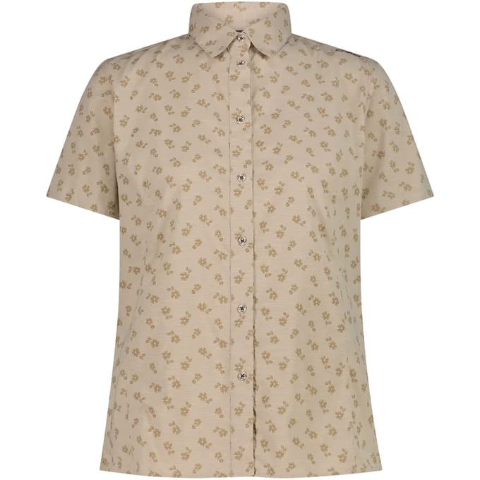 Vrouwelijke elastische bloemetjesblouse CMP