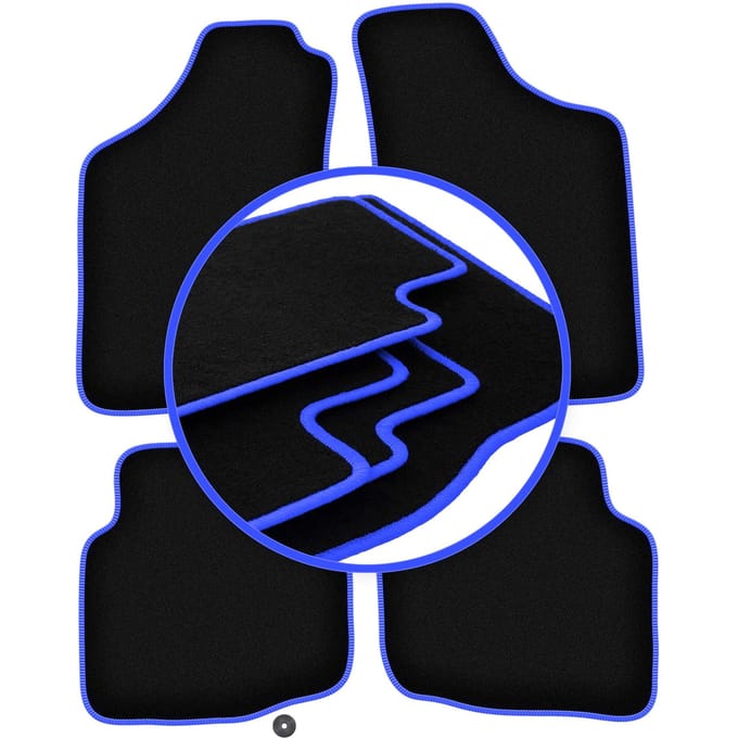 CARLUX-BLUE automatten voor: Mitsubishi L200 Triton pick-up (2001-2006)