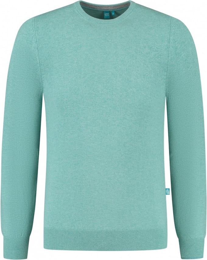 District Indigo Crewneck Pullover Aqua (7.31.500.550 - 019)