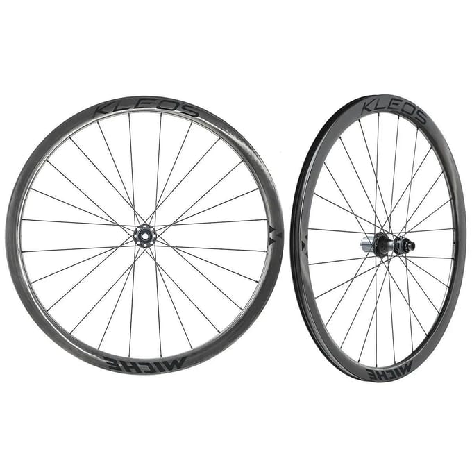 Paar wielen Miche Kleos 36 100/142 Disque CL Shimano HG