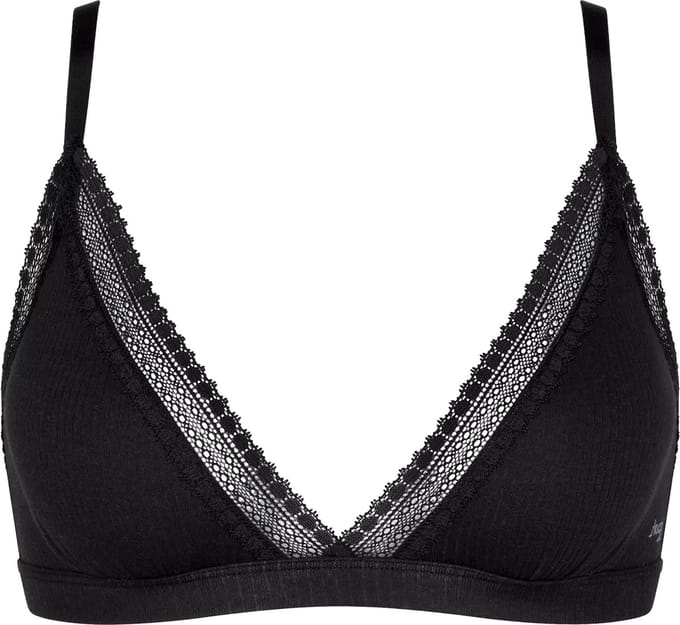 Sloggi Women GO Ribbed Bralette - bralette - zwart