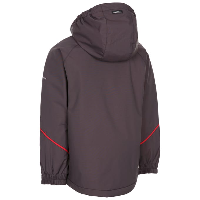 Trespass Jongens Wilson TP75 Ski jas (Donkergrijs)