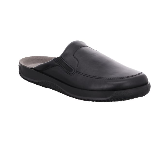 Rohde Heren Pantoffel Muil - 2776-90 Zwart - Maat 41