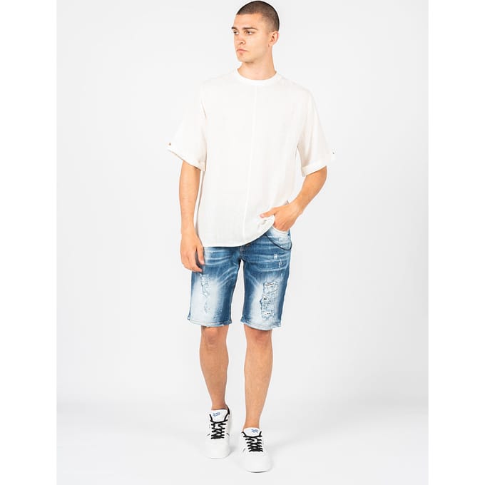Xagon Man T-Shirt Over Mannen romig