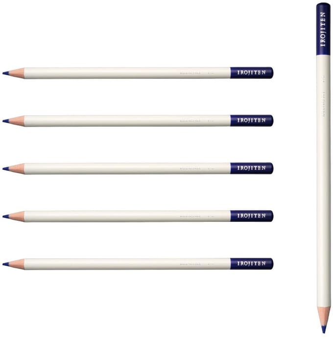 Tombow Irojiten - Kleurpotloden - V8 - Lapis Lazuli - Blauw - 6 Stuks