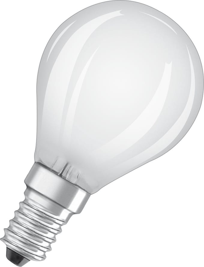 Osram LED spot LED Comfort mini-ball frosted 300lm 2.2W/927 (25W) dimmable E14