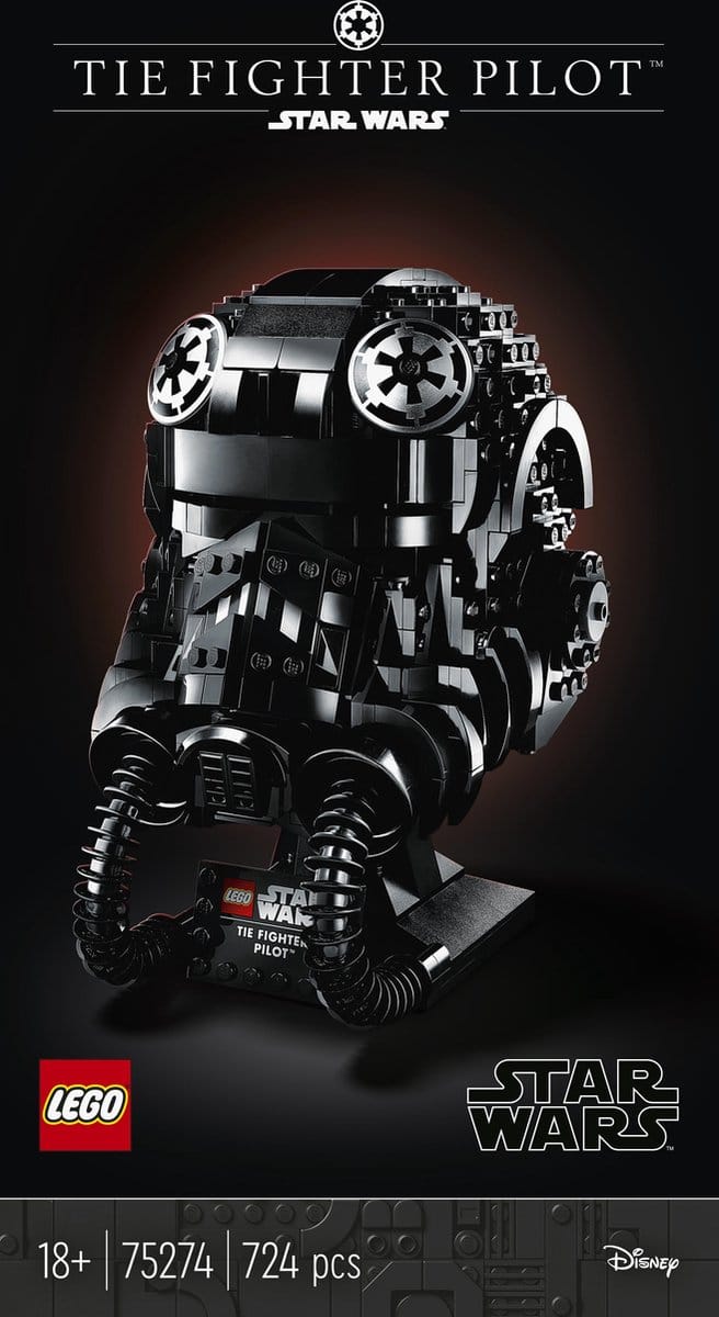 LEGO Star Wars TIE Fighter Pilot™ helm 75274