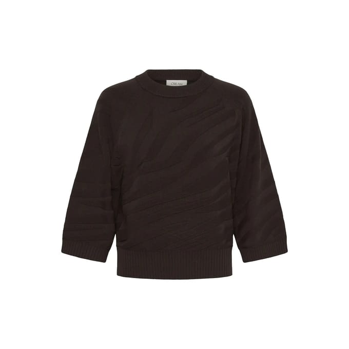 Damestrui met ronde hals Cream Dela