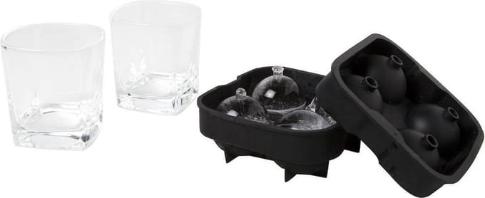 Cosy & Trendy whiskyglas set + ijsblokvorm - Set-3