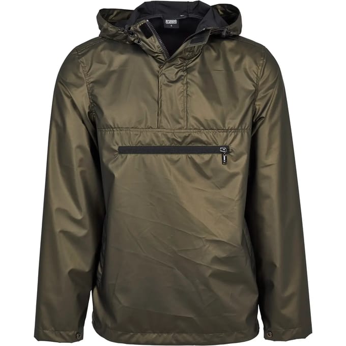 Urban Classics - Light Pullover Jas - M - Groen