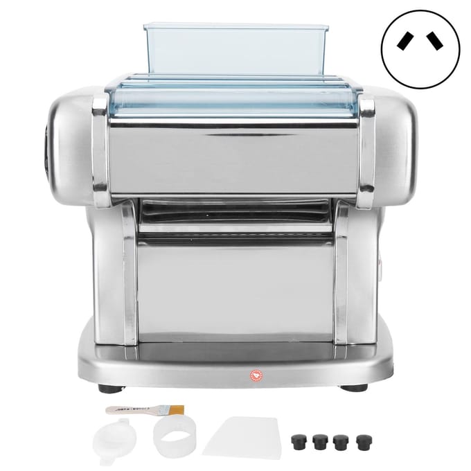 Machine à pâtes électrique à 4 lames, entièrement automatique, pour presser les pâtes et les raviolis white