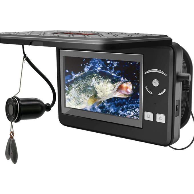 Draagbare onderwaterviscamera Waterdichte 720P Fishfinder-camera met 4,3 inch LCD-scherm voor No DVR gray