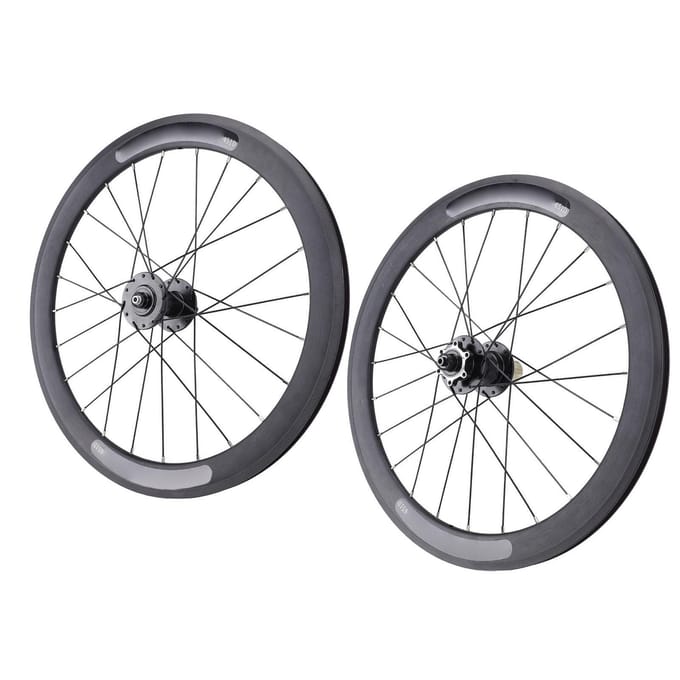 Opvouwbaar Wielset 20 Inch Voor 2 Achter 4 Lagers Aluminiumlegering Wielmontage voor Vervanging gray
