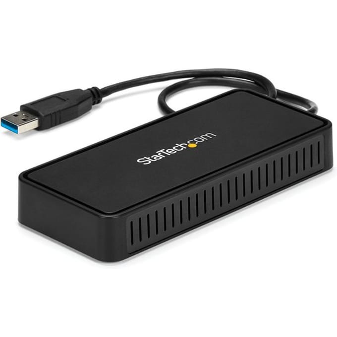 StarTech USB naar dual DisplayPort dock 4K - GbE - USB 3.0