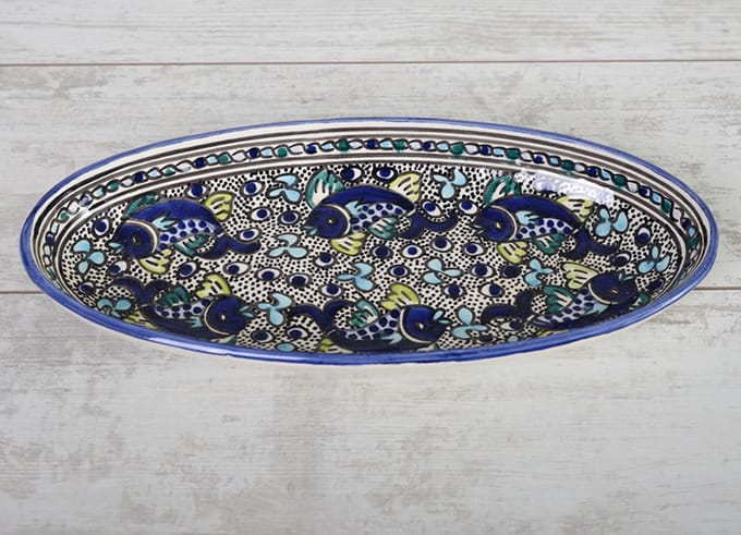 Ovale schaal Poisson 40 cm | OS.AD.40 | Dishes & Deco