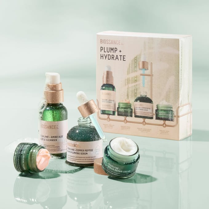 Biossance Reinigers & Toners Plum + Hydrate Set Gezichtverzorgingssets Dames