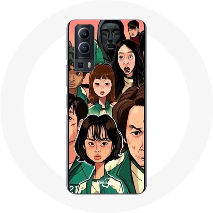 Vivo Y72 Case Squid Game Fanart-personageposter
