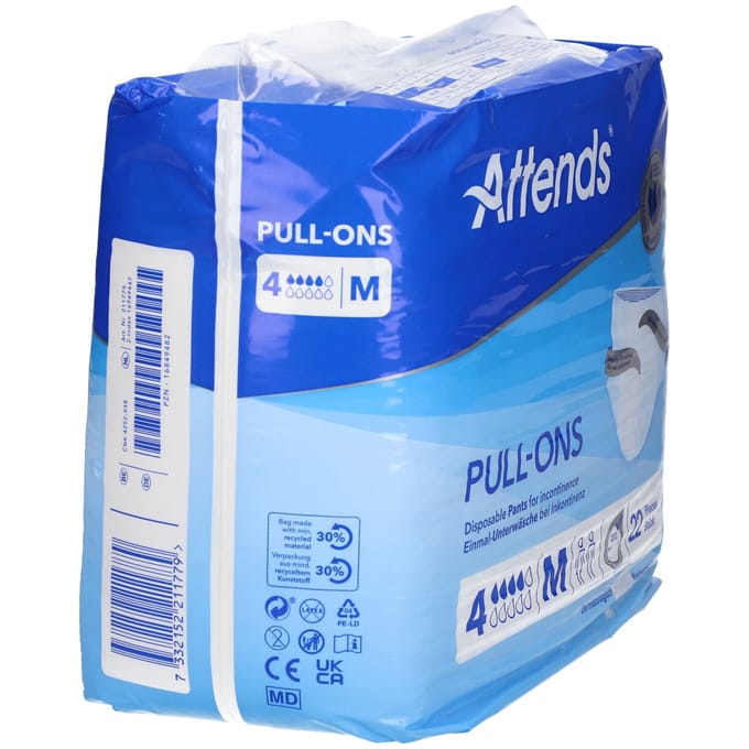 Attends® Pull-Ons 4 Medium 22 Incontinentieslip